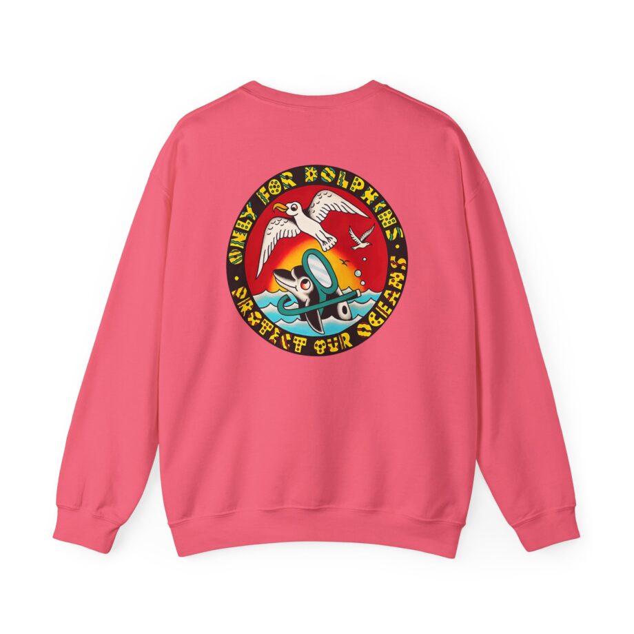 Action Bronson Only for Dolphins Unisex Heavy Blend™ Crewneck Sweatshirt