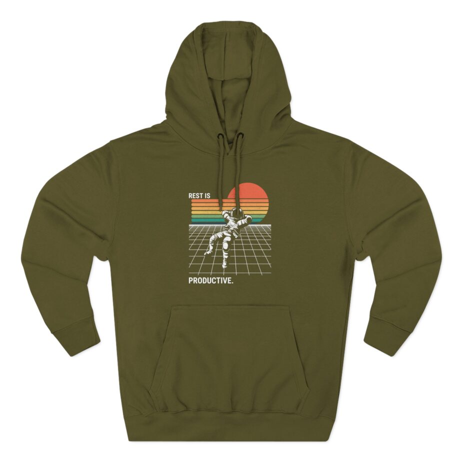 Elyse Myers: Rest is Productive Three-Panel Fleece Hoodie