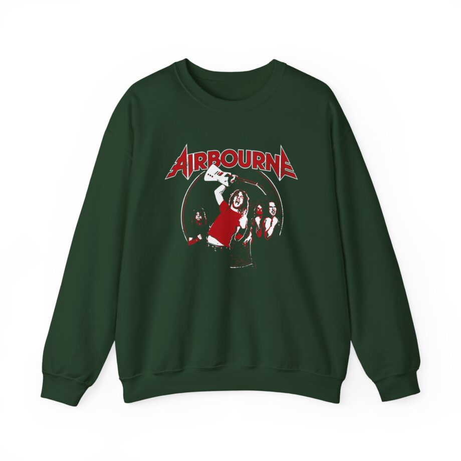 Airbourne Fist Pumping Unisex Heavy Blend™ Crewneck Sweatshirt