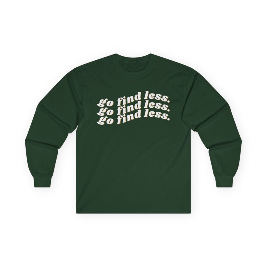 Elyse Myers Go Find Less Unisex Ultra Cotton Long Sleeve Tee