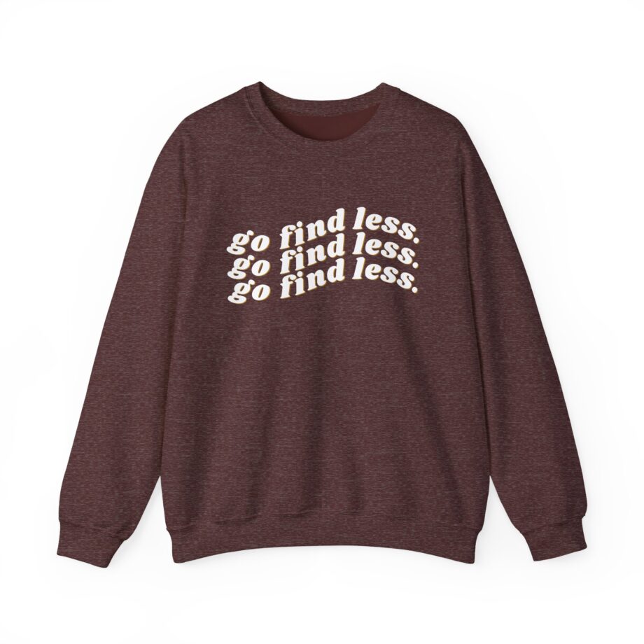 Elyse Myers Go Find Less Unisex Heavy Blend™ Crewneck Sweatshirt