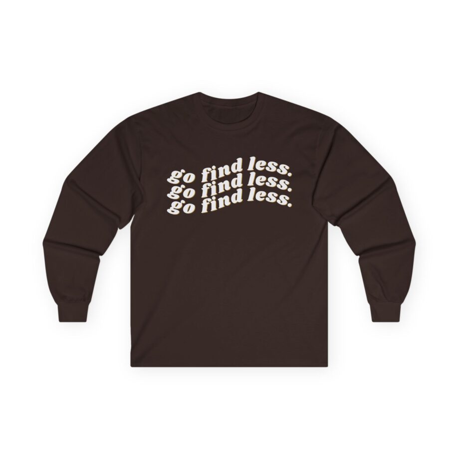 Elyse Myers Go Find Less Unisex Ultra Cotton Long Sleeve Tee
