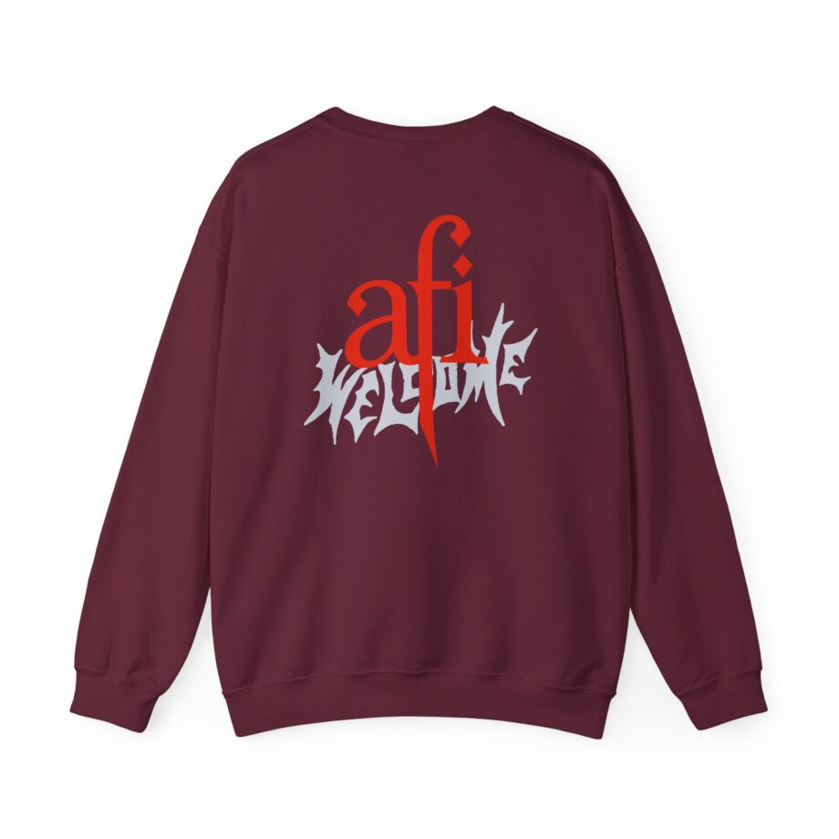 Afi X Welcome Nowhere Unisex Heavy Blend™ Crewneck Sweatshirt
