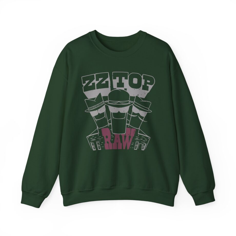 Zz Top Raw Unisex Heavy Blend™ Crewneck Sweatshirt