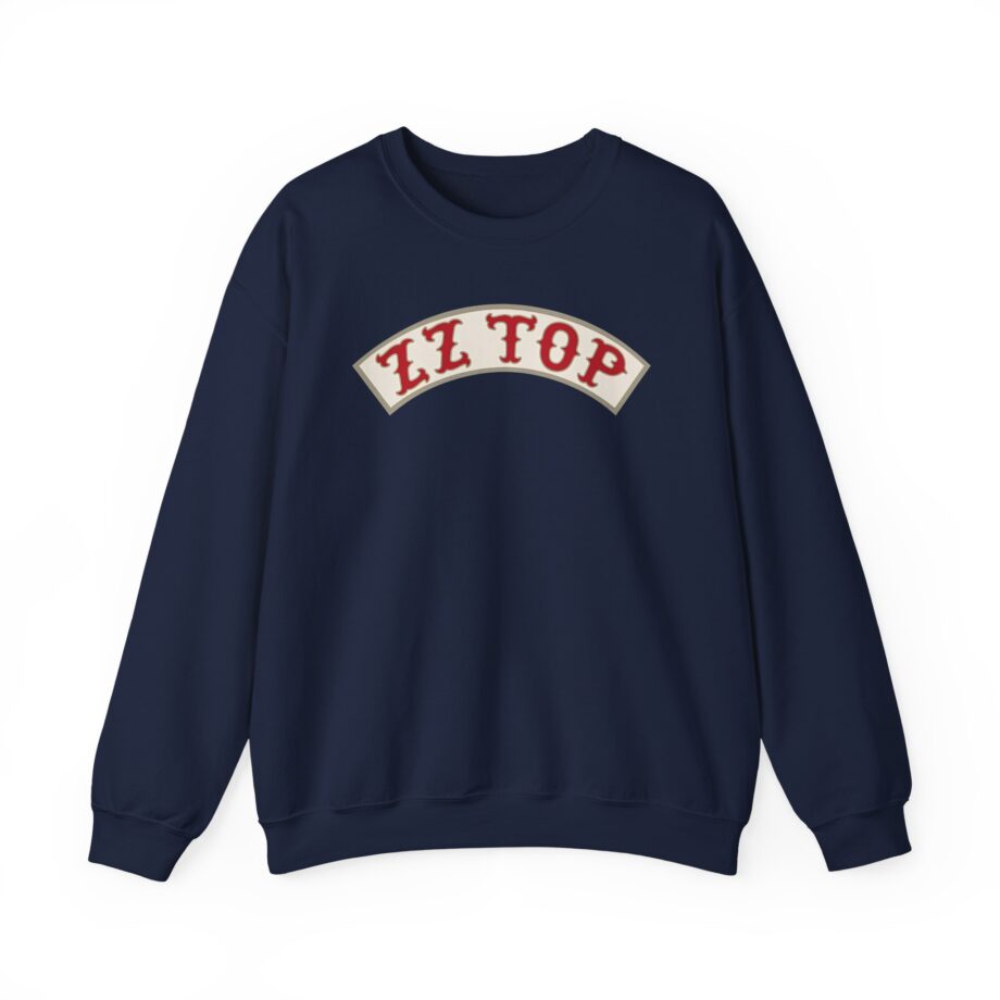 Zz Top Banner Logo Unisex Heavy Blend™ Crewneck Sweatshirt