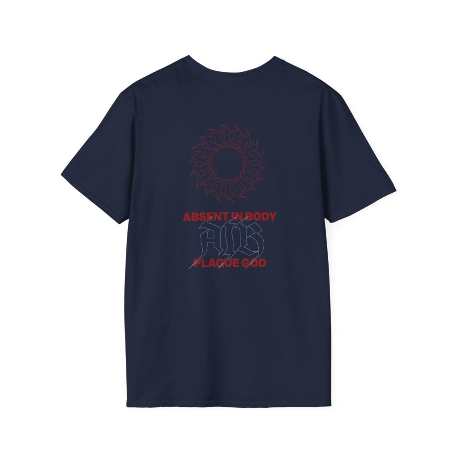Absent in Body Plague God Unisex Softstyle T-Shirt