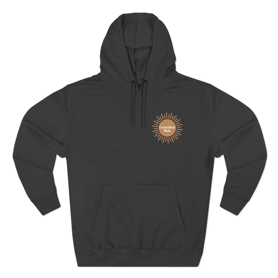 Elyse Myers I Receive That Three-Panel Fleece Hoodie