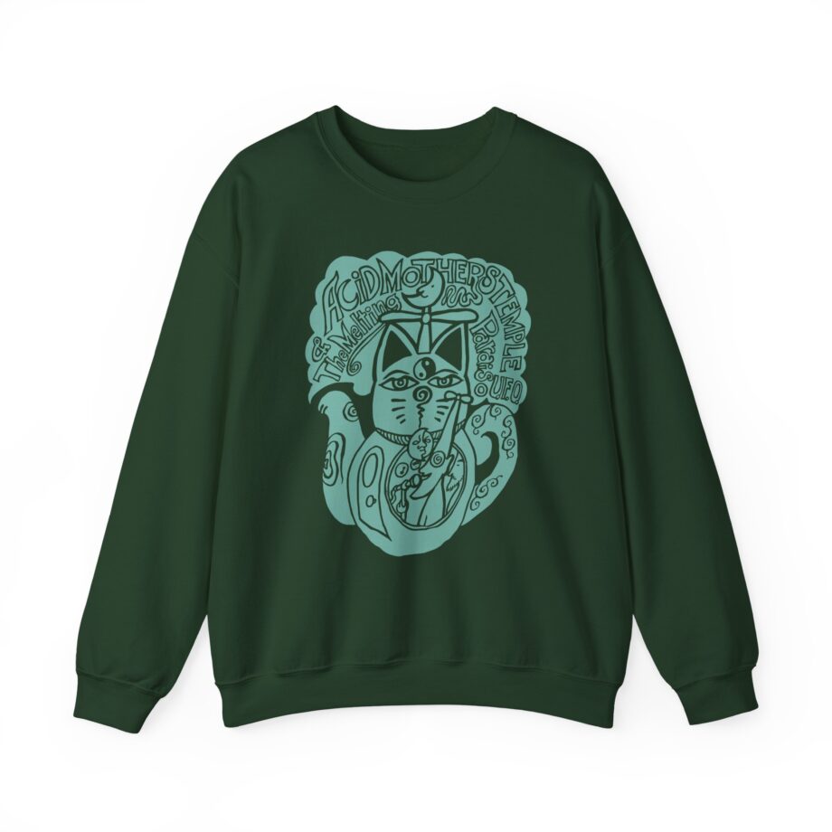 Acid Mothers Temple Teapot Unisex Heavy Blend™ Crewneck Sweatshirt