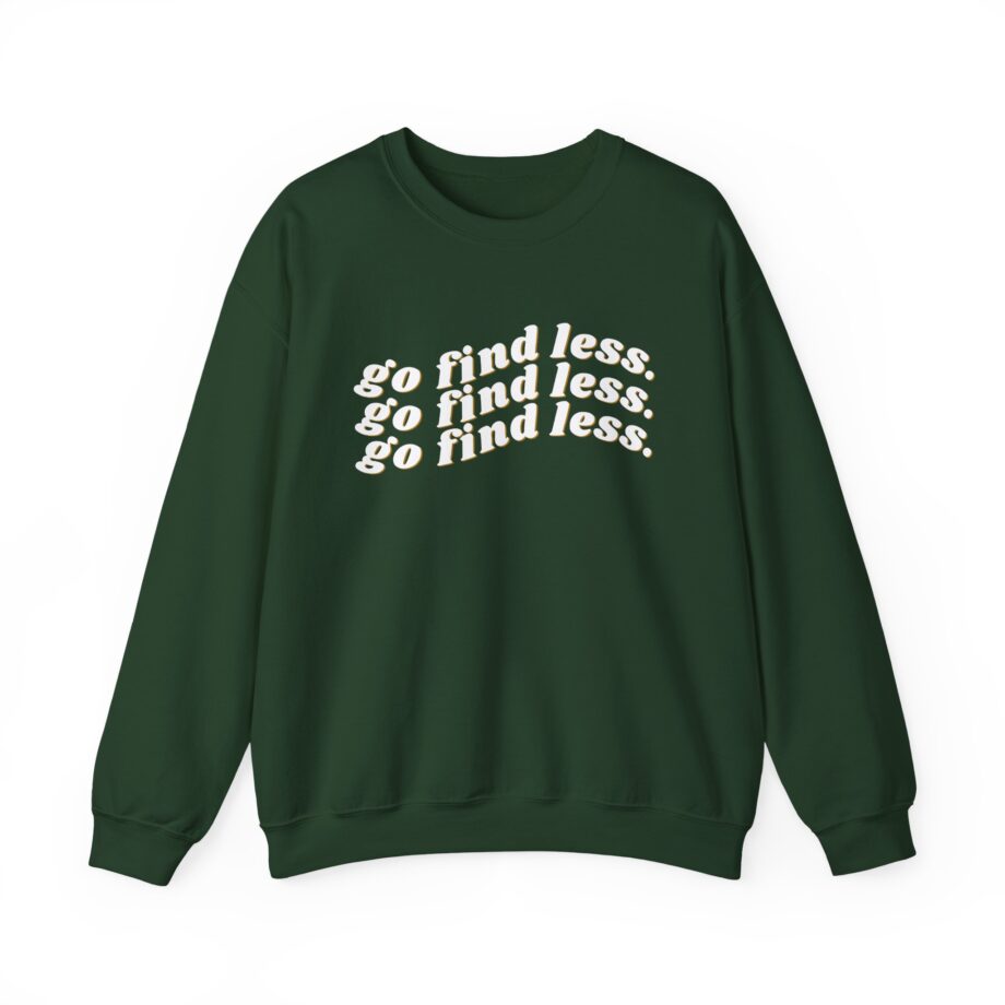 Elyse Myers Go Find Less Unisex Heavy Blend™ Crewneck Sweatshirt