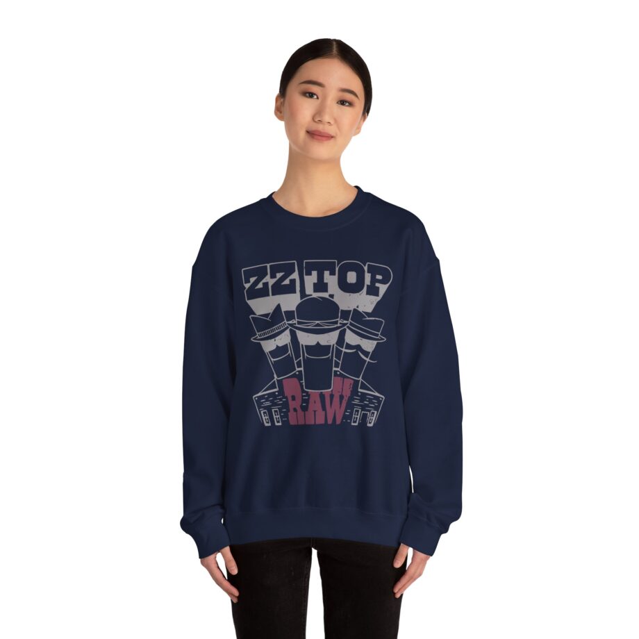 Zz Top Raw Unisex Heavy Blend™ Crewneck Sweatshirt