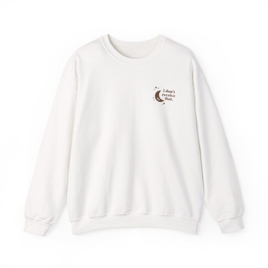 Elyse Myers I Don't Receive That Unisex Heavy Blend™ Crewneck Sweatshirt