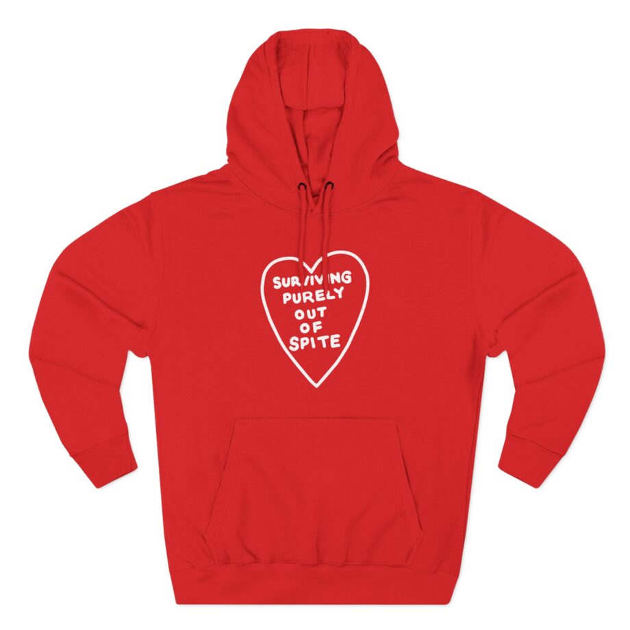 Elyse Myers Surviving Purely Out of Spite Three-Panel Fleece Hoodie