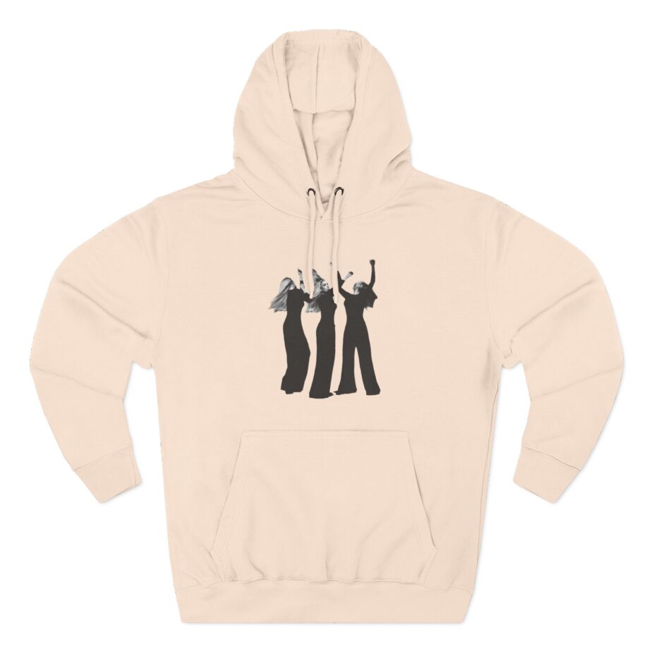 Adele in Munich  Dancing Three-Panel Fleece Hoodie