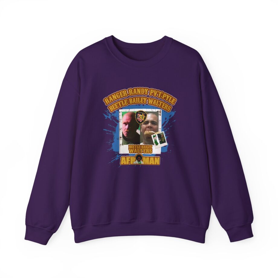 Afroman Ranger Randy Prvate Pyle Beetle Bailey Walters Unisex Heavy Blend™ Crewneck Sweatshirt