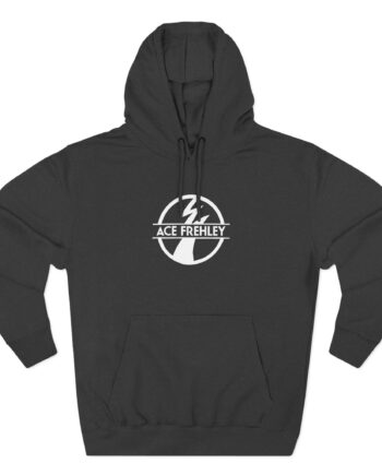 Ace Frehley Logo Three-panel Fleece Hoodie