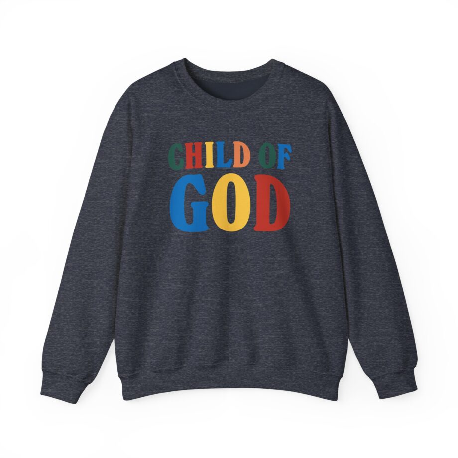 Child of God Unisex Heavy Blend™ Crewneck Sweatshirt
