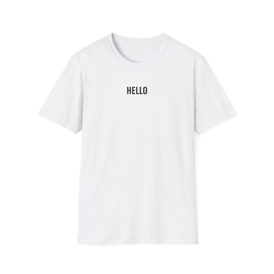 Adele Hallo Unisex Softstyle T-Shirt
