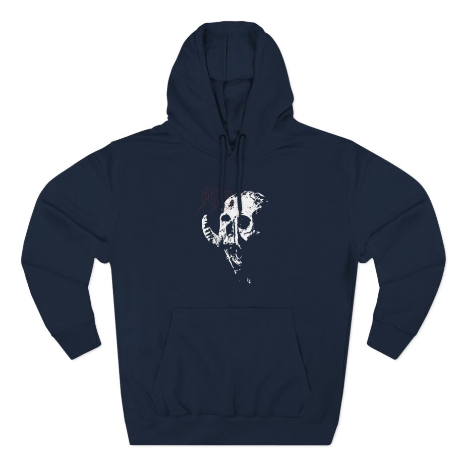 Absent in Body Plague God Three-Panel Fleece Hoodie