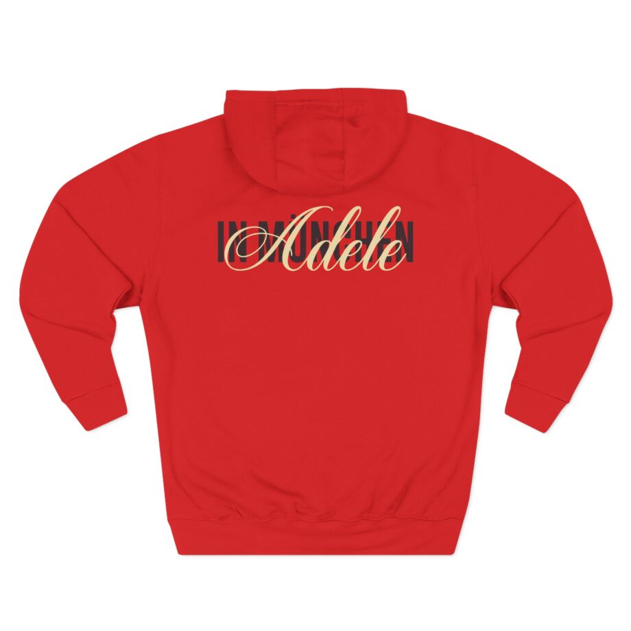 Adele in Munich Three-Panel Fleece Hoodie