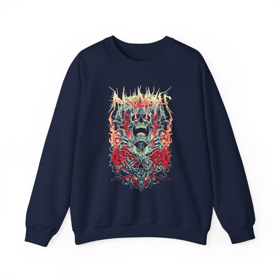 Angelmaker Demon Roses Unisex Heavy Blend™ Crewneck Sweatshirt