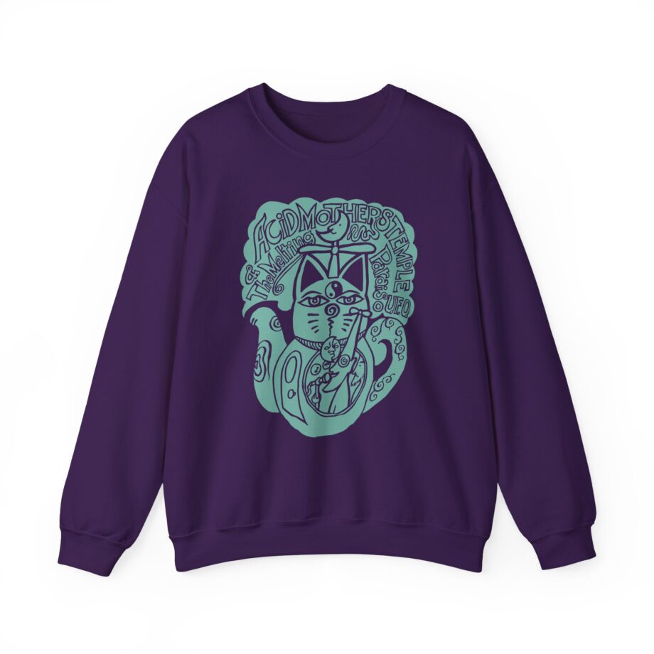 Acid Mothers Temple Teapot Unisex Heavy Blend™ Crewneck Sweatshirt