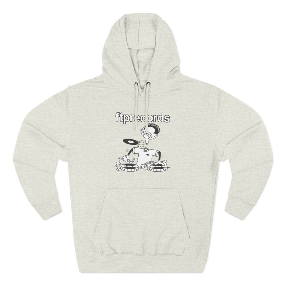 Adin Ross Ftprecords Three-Panel Fleece Hoodie