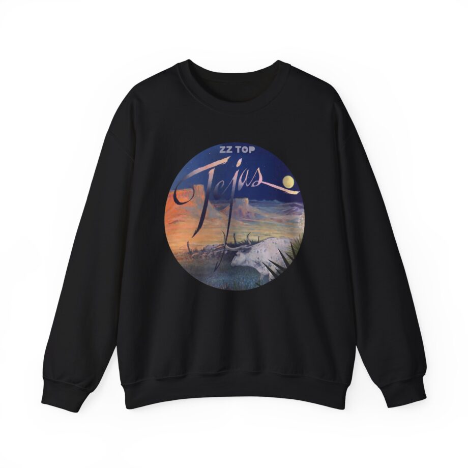 Zz Top 1976 Tejas Beige Unisex Heavy Blend™ Crewneck Sweatshirt