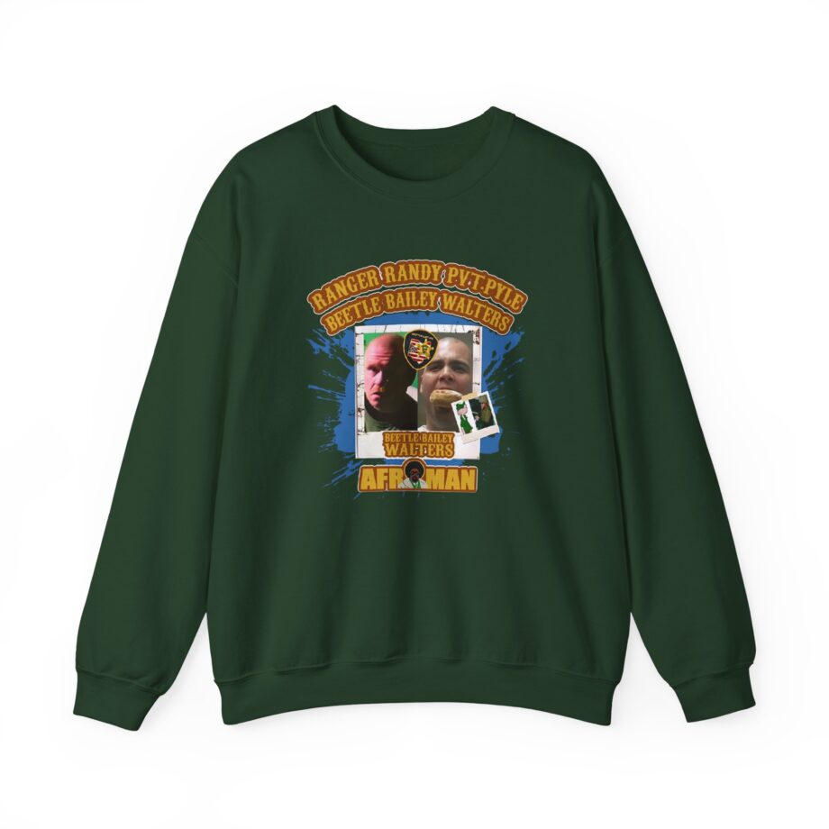 Afroman Ranger Randy Prvate Pyle Beetle Bailey Walters Unisex Heavy Blend™ Crewneck Sweatshirt