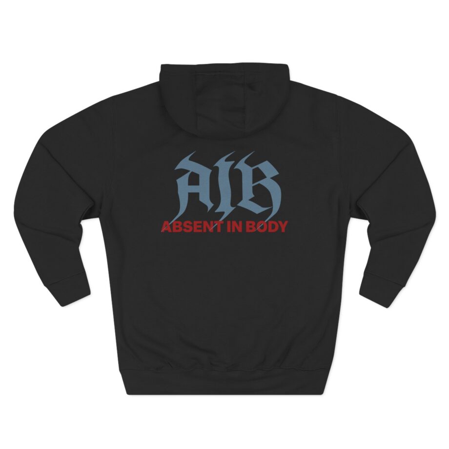 Absent in Body Three-Panel Fleece Hoodie