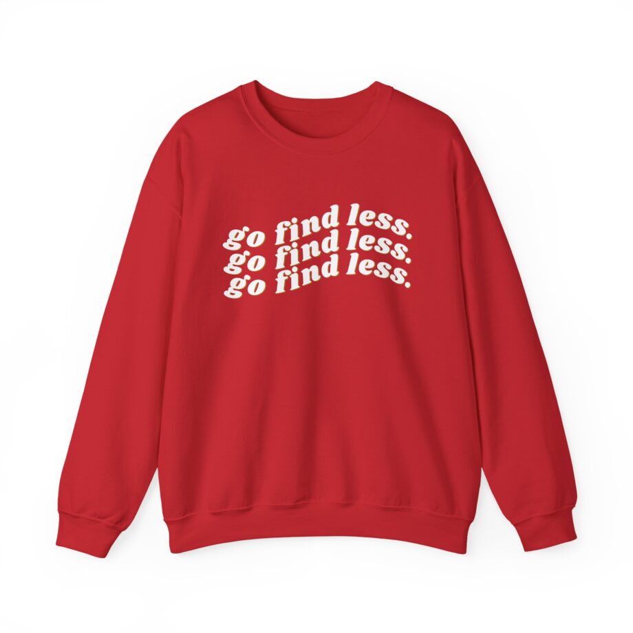 Elyse Myers Go Find Less Unisex Heavy Blend™ Crewneck Sweatshirt