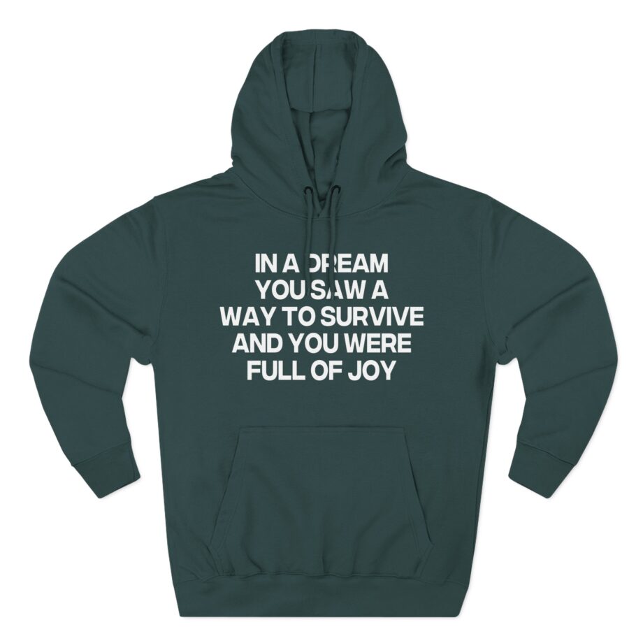 1992 Jenny Holzer Three-Panel Fleece Hoodie