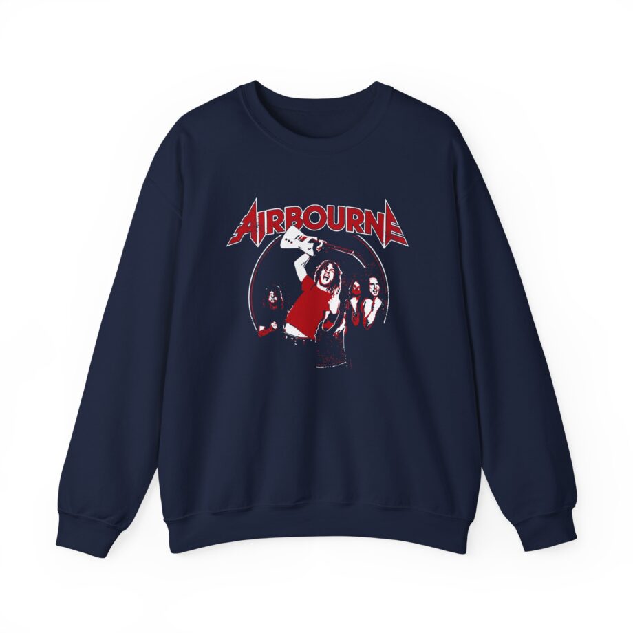 Airbourne Fist Pumping Unisex Heavy Blend™ Crewneck Sweatshirt