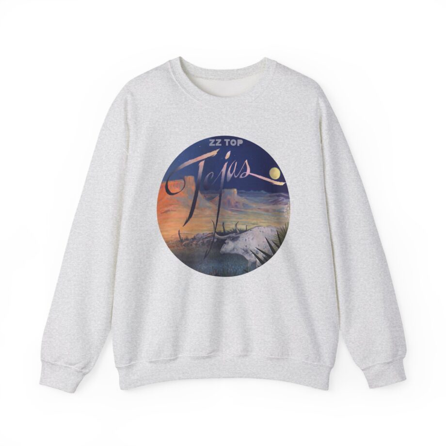 Zz Top 1976 Tejas Beige Unisex Heavy Blend™ Crewneck Sweatshirt