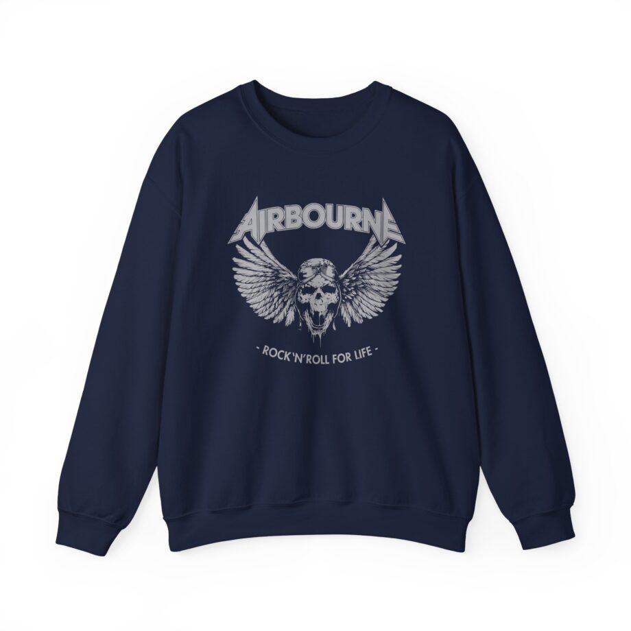 Airbourne - Rock N Roll for Life Unisex Heavy Blend™ Crewneck Sweatshirt