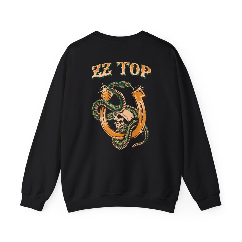 Zz Top Snake Skull Unisex Heavy Blend™ Crewneck Sweatshirt