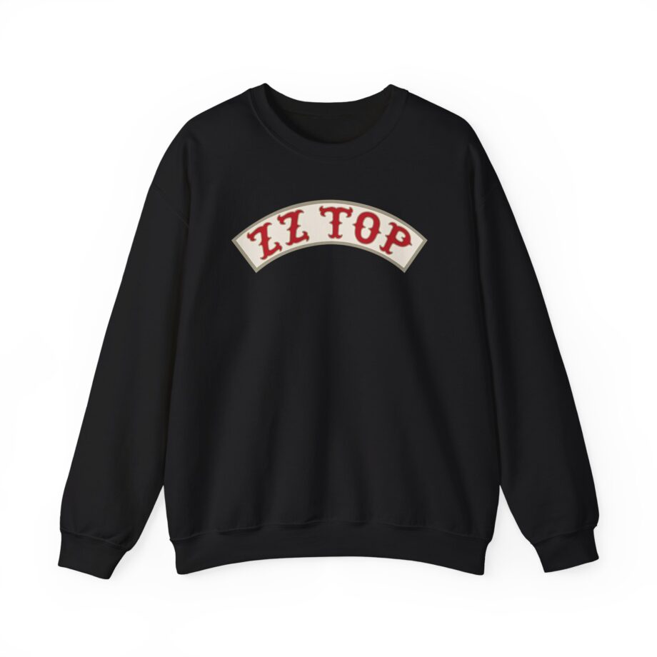 Zz Top Banner Logo Unisex Heavy Blend™ Crewneck Sweatshirt