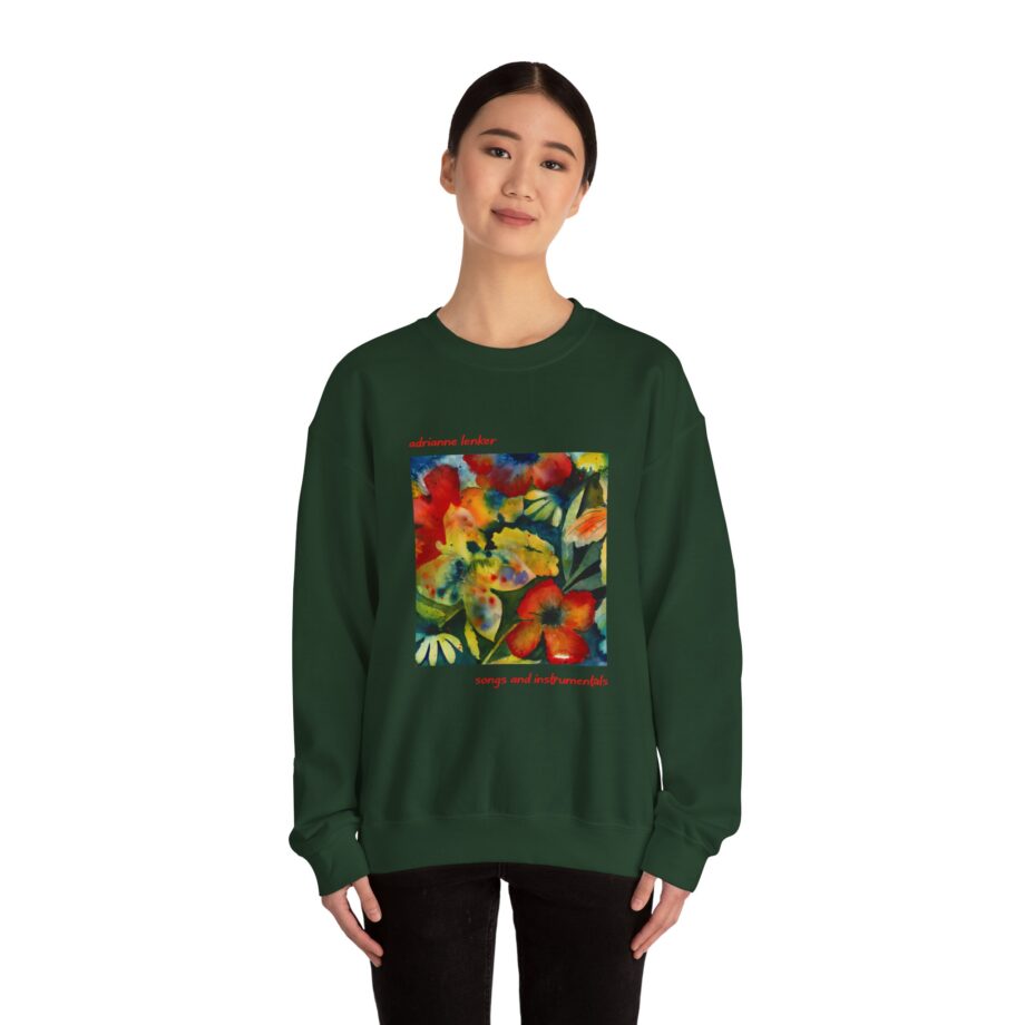 Adrianne Lenker Songs and Instrumentals Unisex Heavy Blend Crewneck Sweatshirt