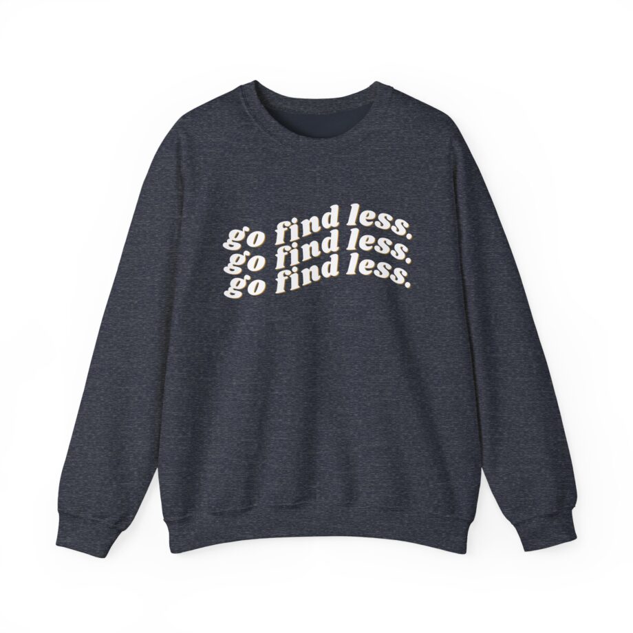 Elyse Myers Go Find Less Unisex Heavy Blend™ Crewneck Sweatshirt