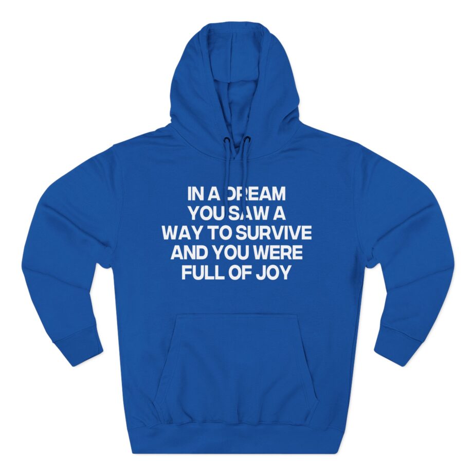 1992 Jenny Holzer Three-Panel Fleece Hoodie