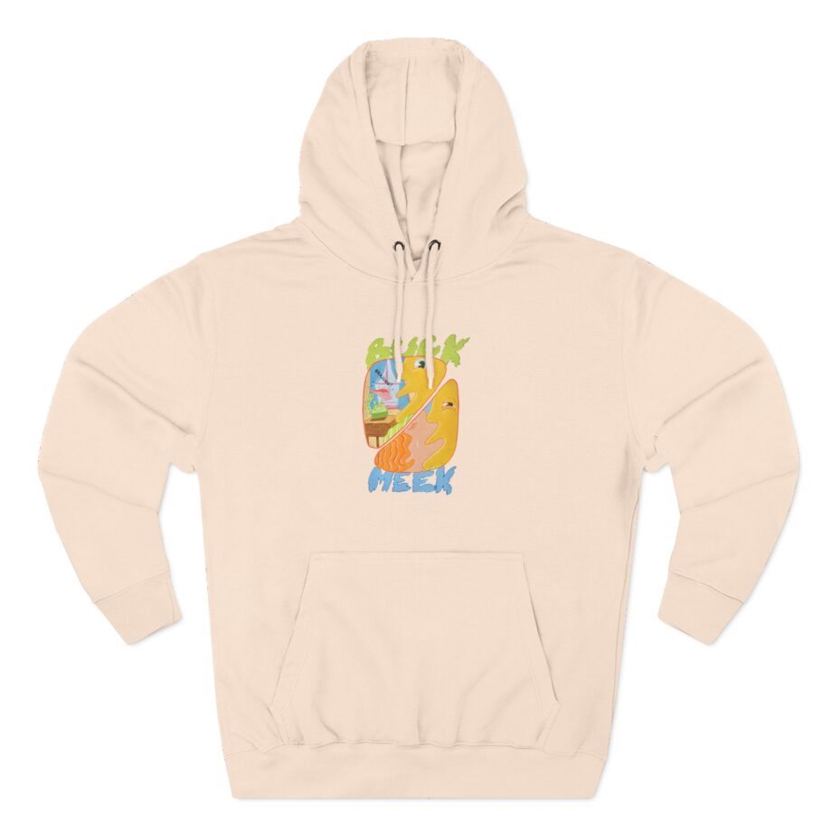 Adrianne Lenker Buck Meek Ringing Shell Three-panel Fleece Hoodie