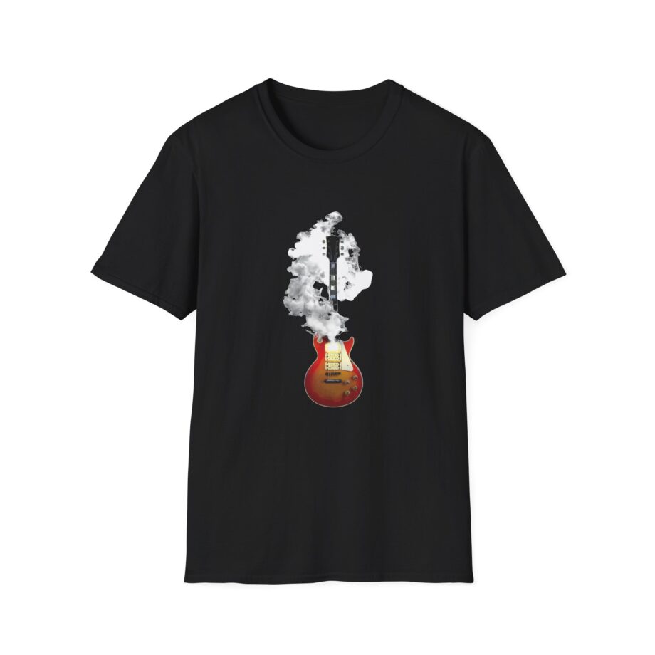 Ace Frehley Smoking Guitar Unisex Softstyle T-shirt