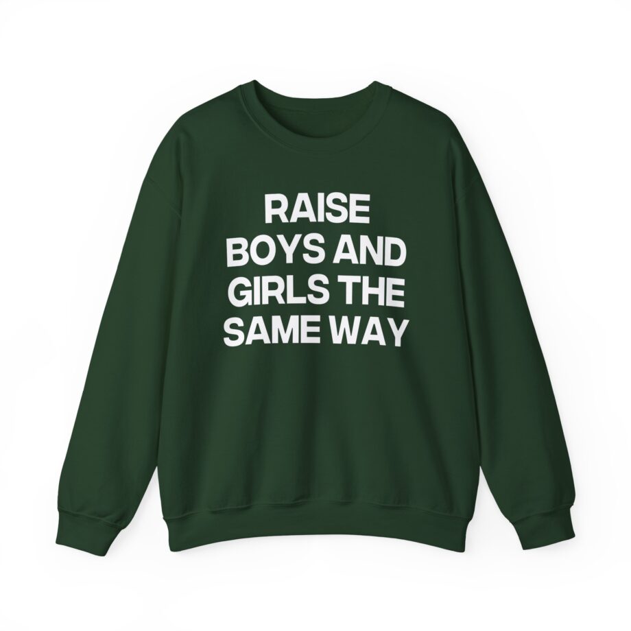 Jenny Holzer Raise the Same Way Unisex Heavy Blend™ Crewneck Sweatshirt