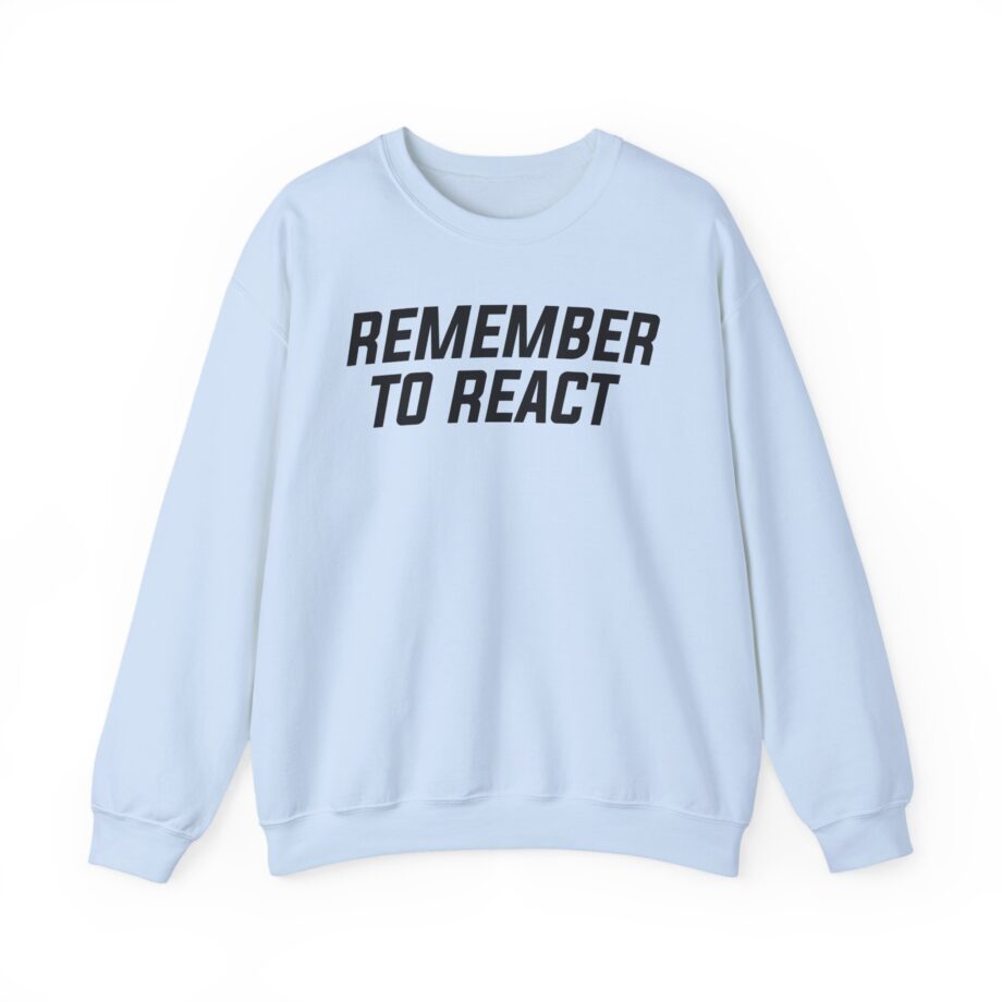 Jenny Holzer Remember to React Unisex Heavy Blend™ Crewneck Sweatshirt