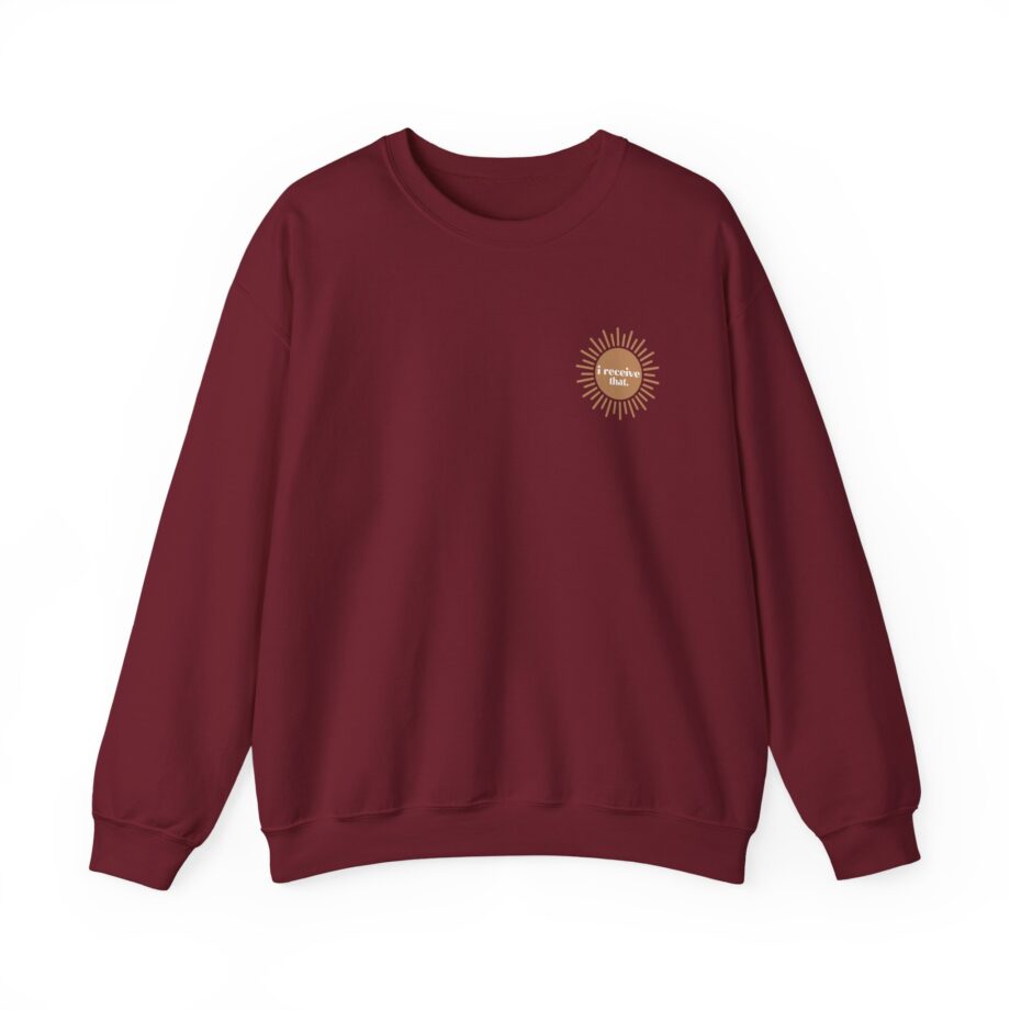 Elyse Myers I Receive That Unisex Heavy Blend™ Crewneck Sweatshirt