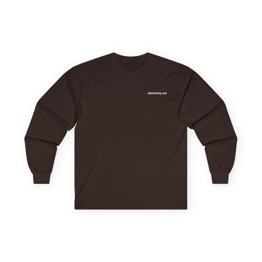 Elyse Myers Absolutely Not Unisex Ultra Cotton Long Sleeve Tee