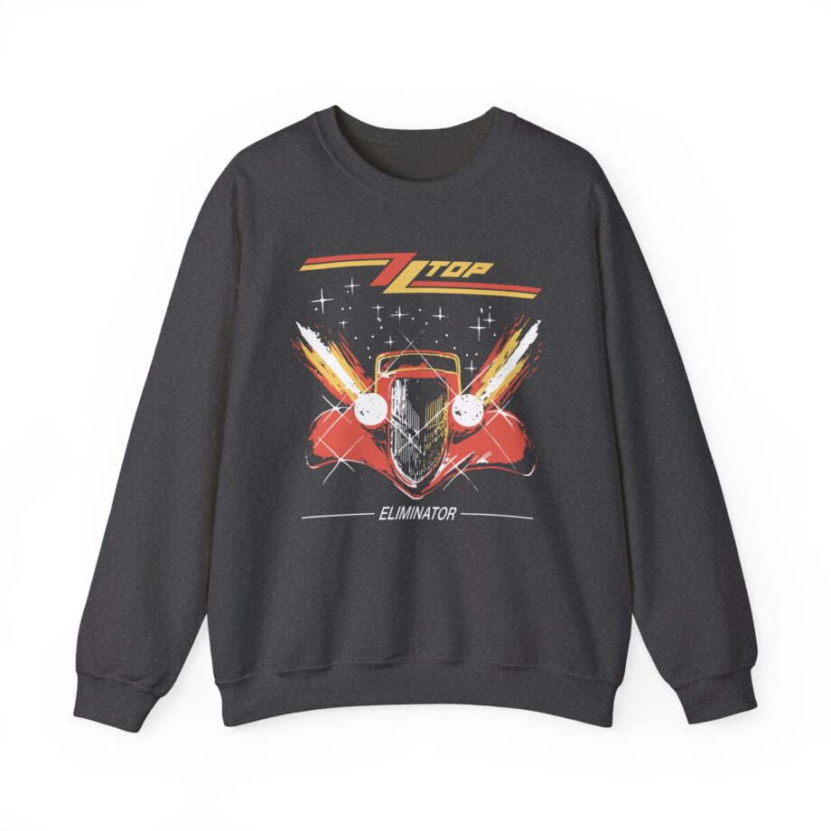 Zz Top Eliminator Illustrated Unisex Heavy Blend™ Crewneck Sweatshirt