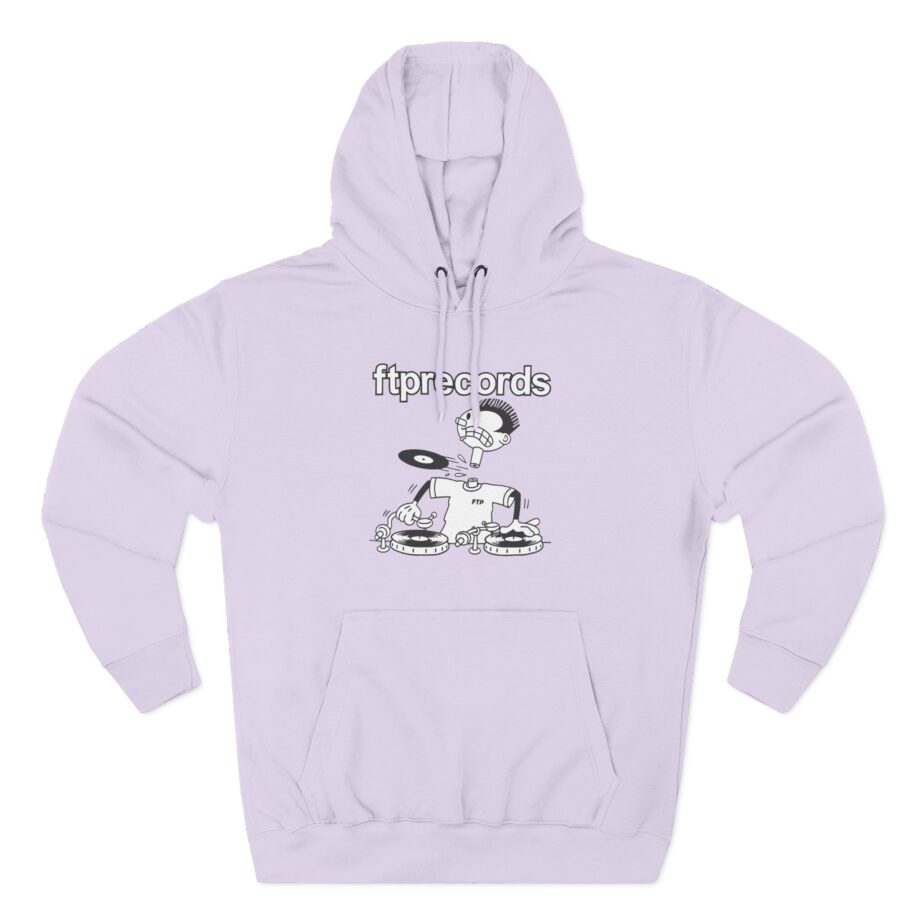Adin Ross Ftprecords Three-Panel Fleece Hoodie