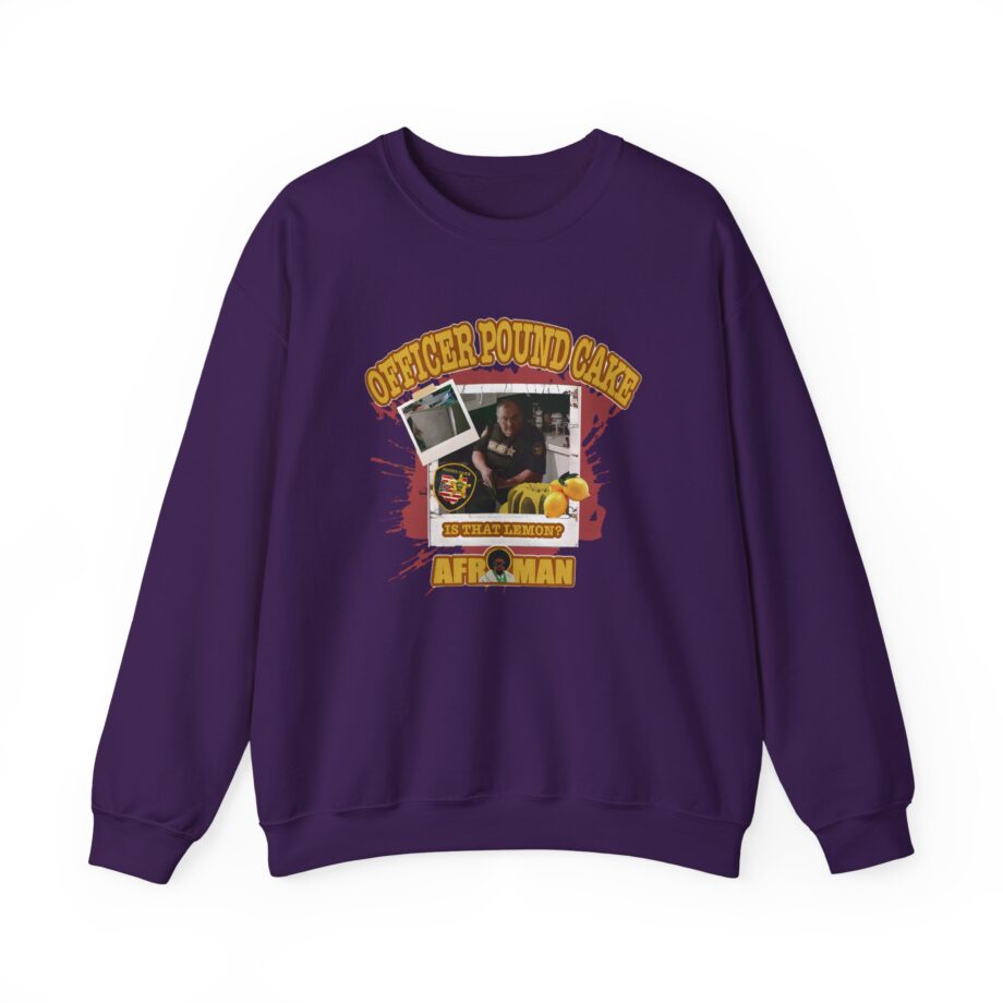 Afroman Officer Pound Cake Unisex Heavy Blend™ Crewneck Sweatshirt