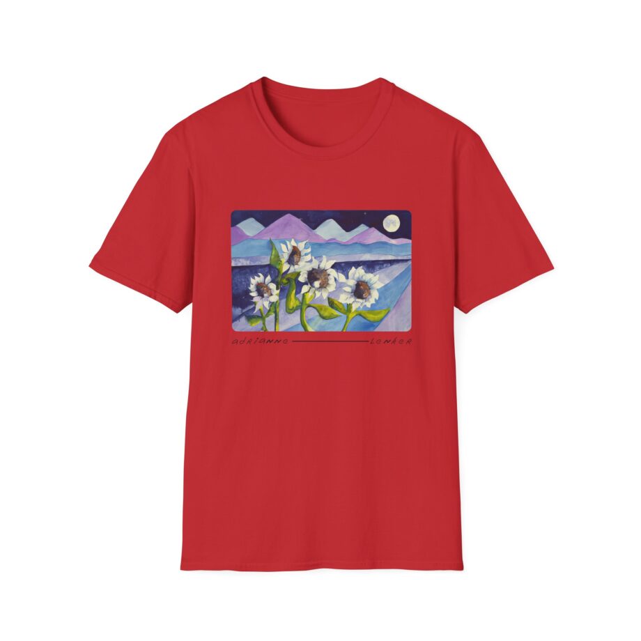 Adrianne Lenker Mema Moonflowers Unisex Softstyle T-shirt