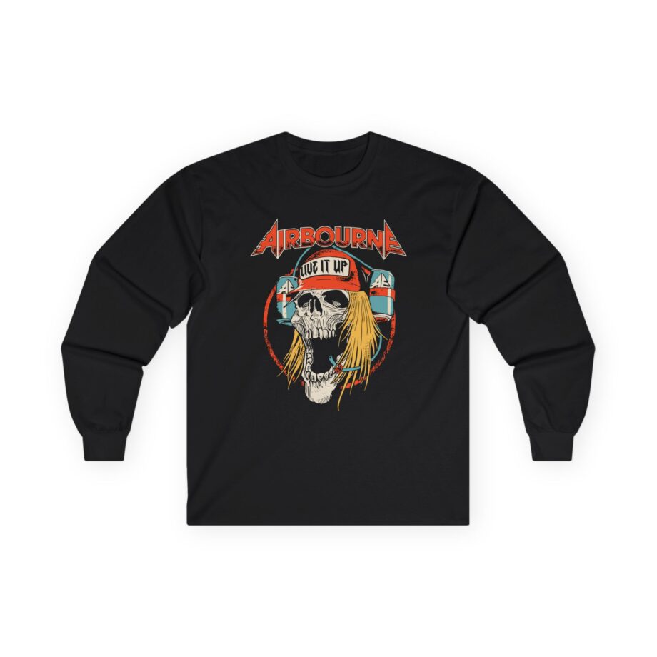 Airbourne Live It Up Unisex Ultra Cotton Long Sleeve Tee